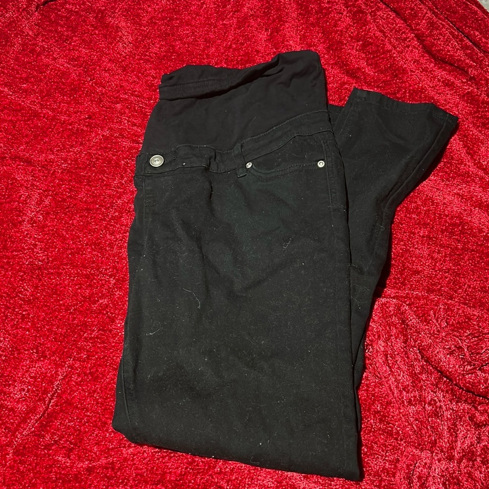 Black Maternity Jeans